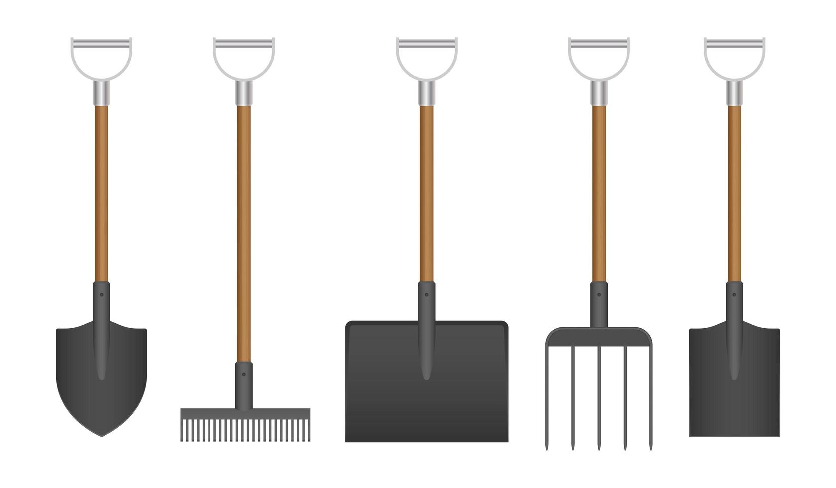 Garden tools set 1266909 Vector Art at Vecteezy