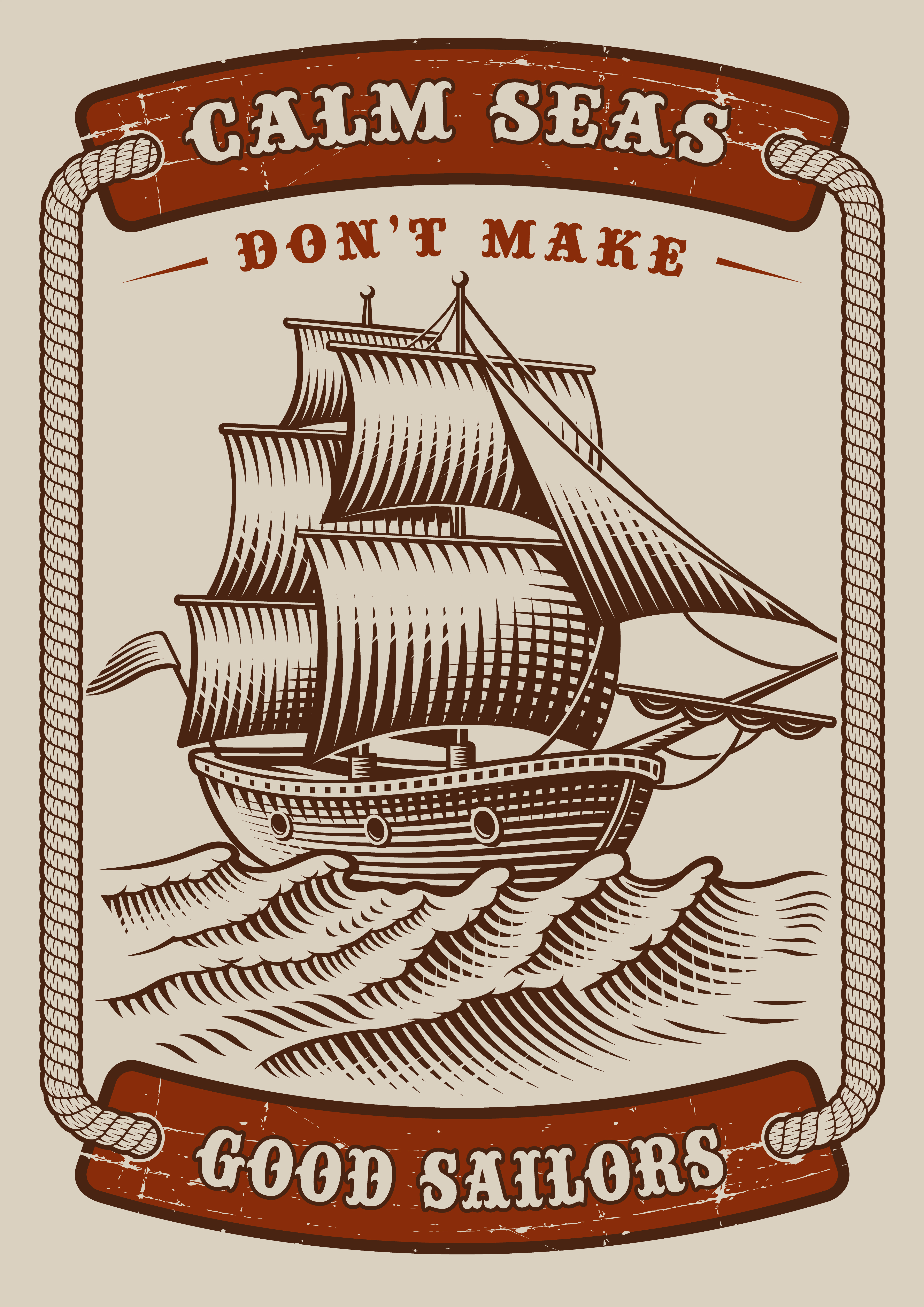 vintage nautical posters
