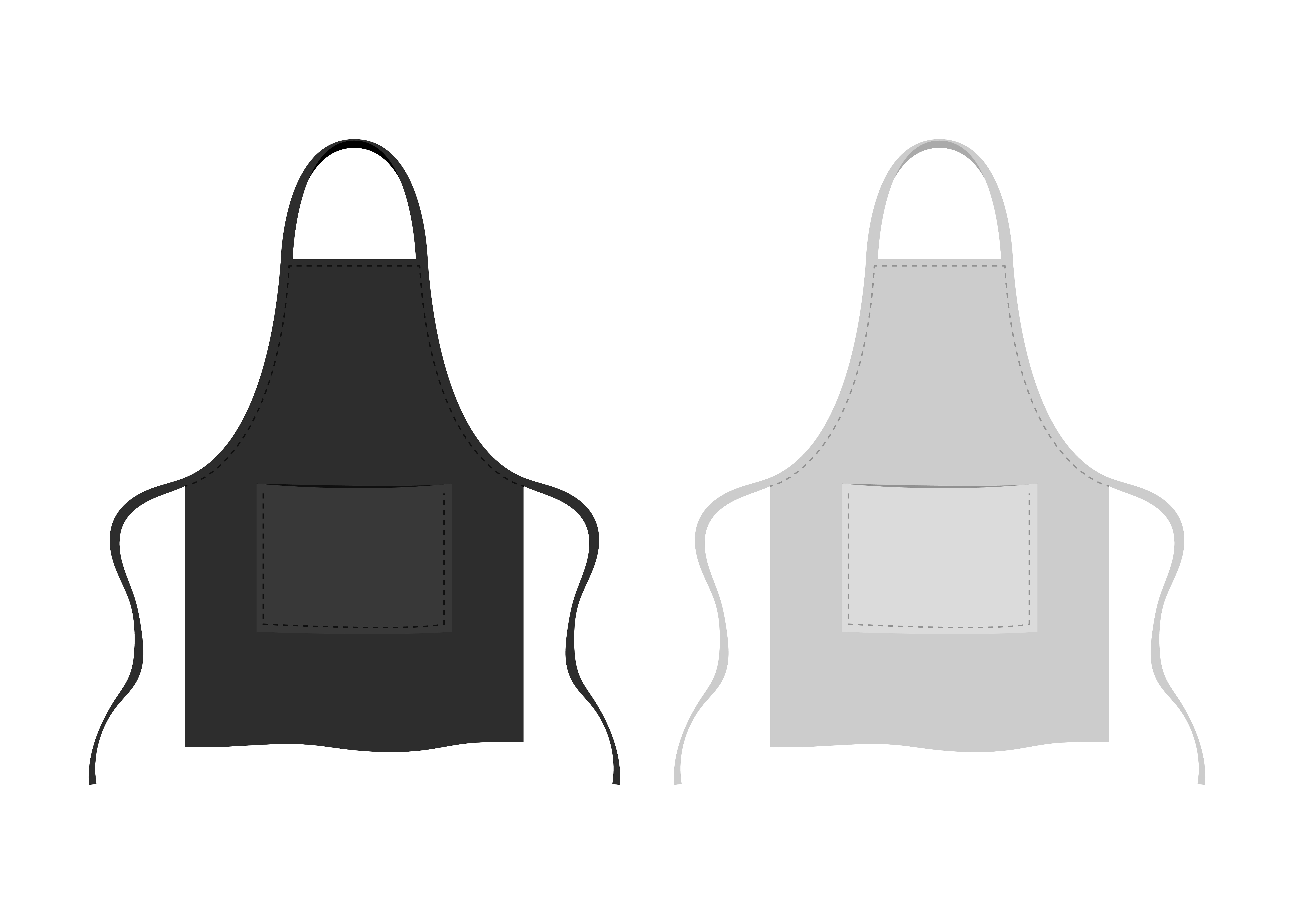 Kitchen Apron Vector Art Icons And Graphics For Free Download 