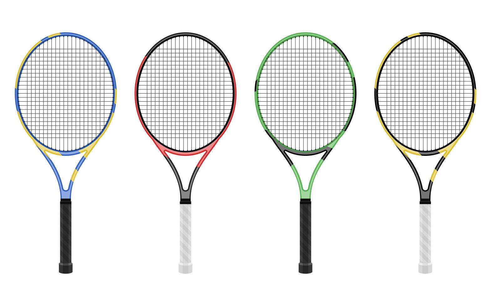 Tennis racket isolated  vector