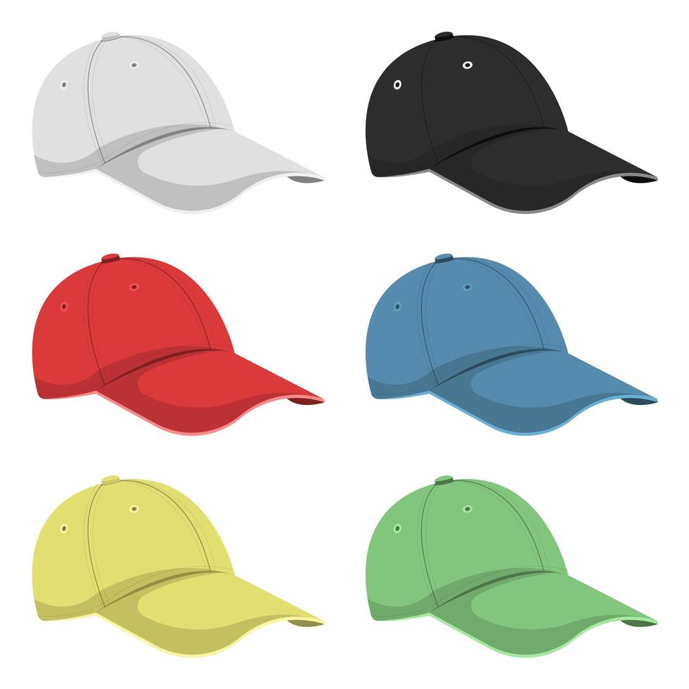 Cap isolated on white vector