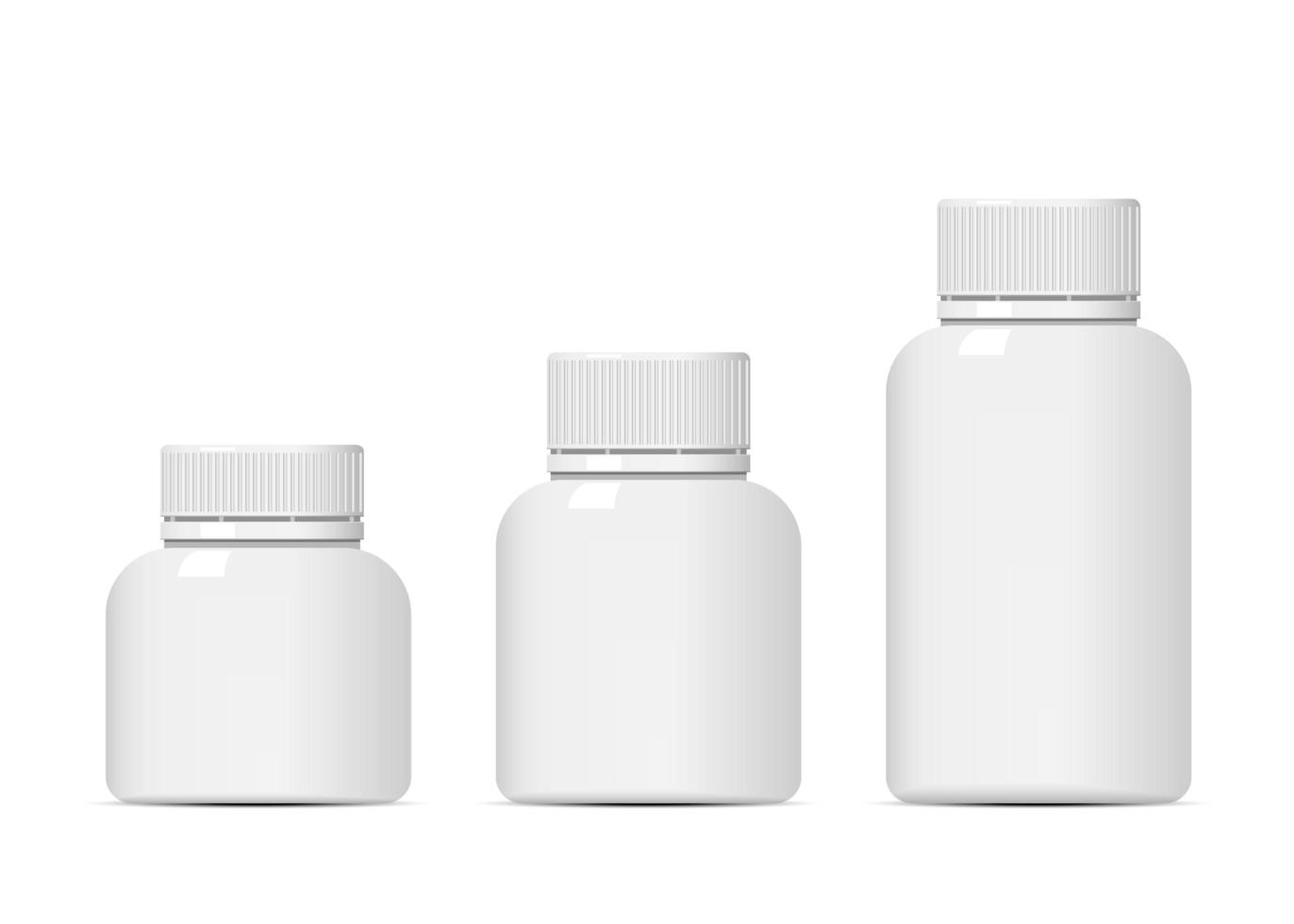 Pill bottle isolated  vector