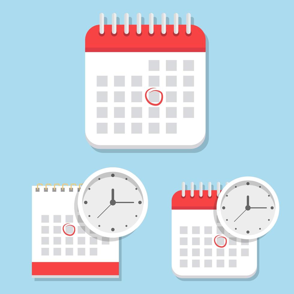 Calendar icon isolated  vector