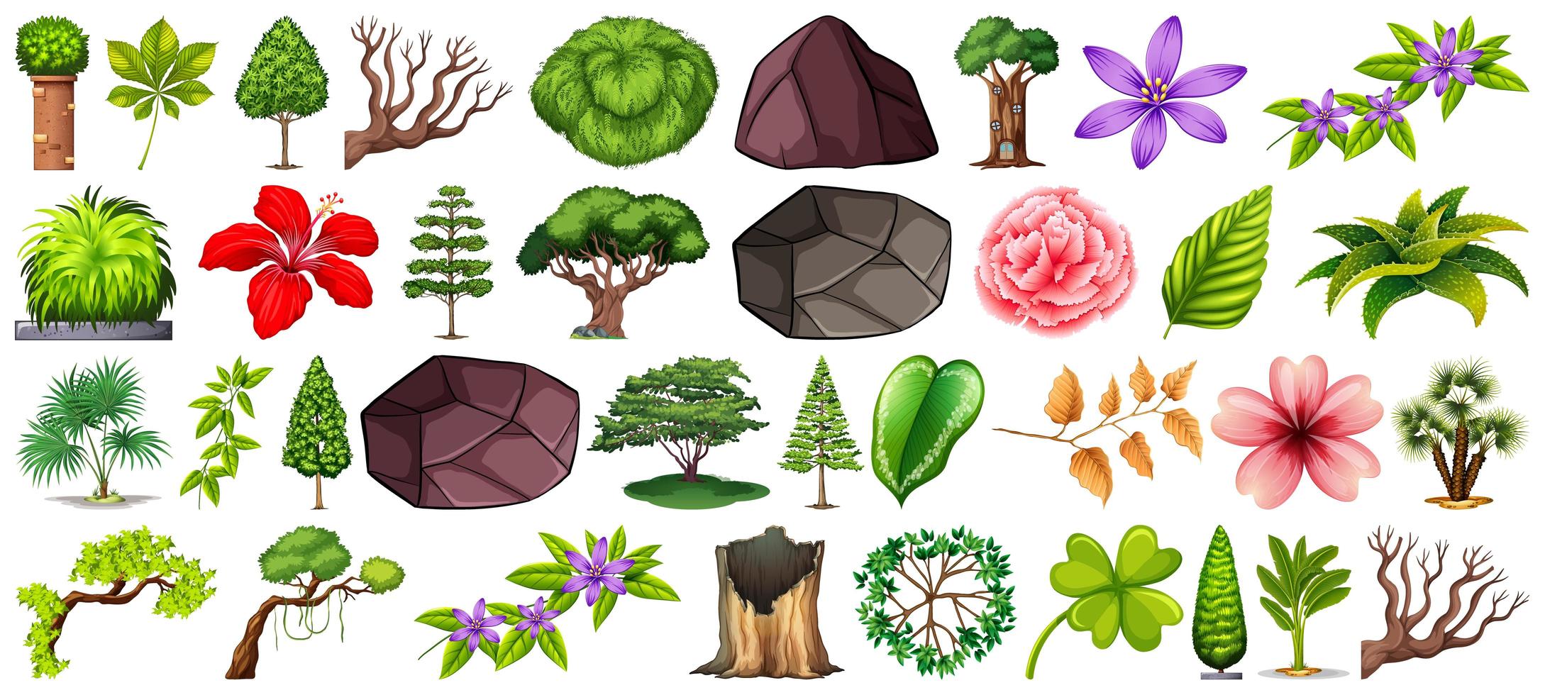 Set of different nature  vector