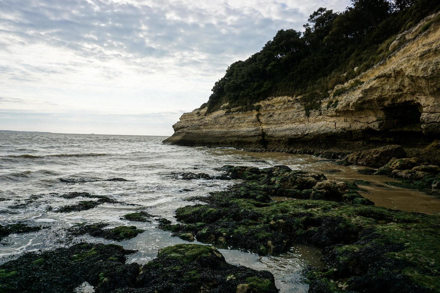 Rocky coastal waters  photo