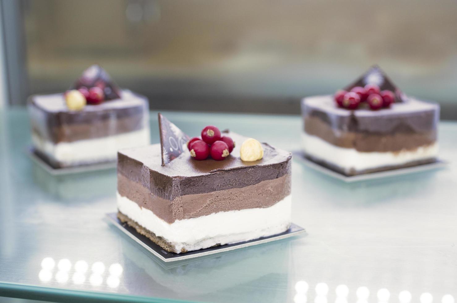 Selective focus photo of desserts
