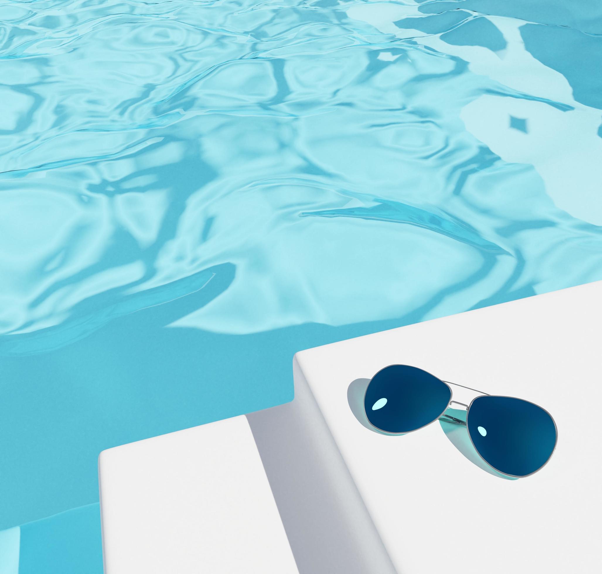 Illustrative swimming pool background 1269158 Stock Photo at Vecteezy