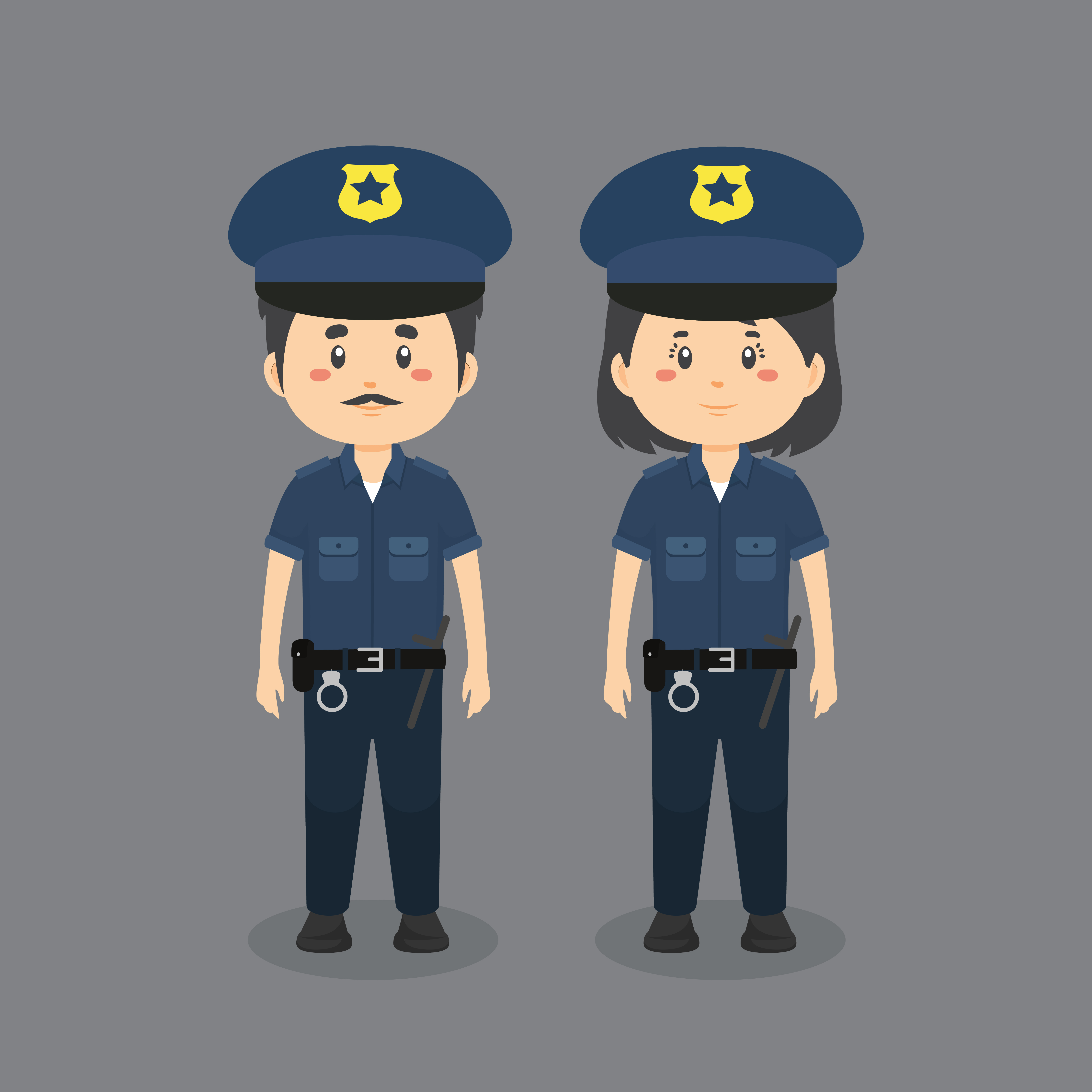 Female Police Officer Vector Art, Icons, and Graphics for Free Download