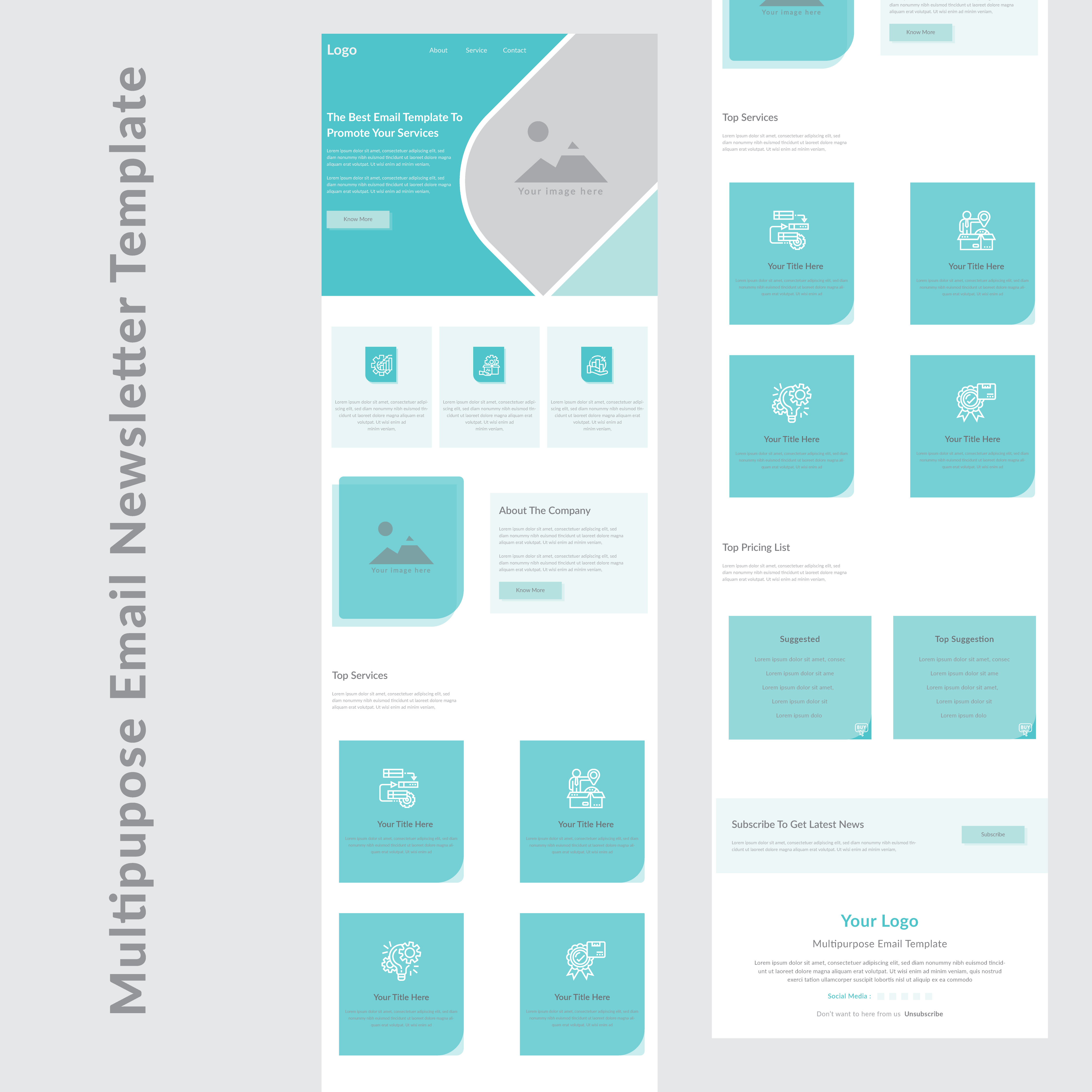 Blue And White Multipurpose Business Email Newsletter Template Design Vector Art At Vecteezy Blue And White Multipurpose Business Email Newsletter Template Design Vector Art At Vecteezy