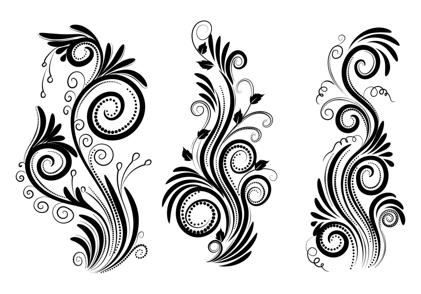 Elegant decorative ornamental  vector