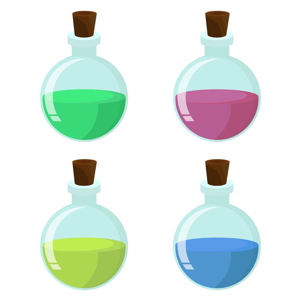 Magical potion isolated  vector