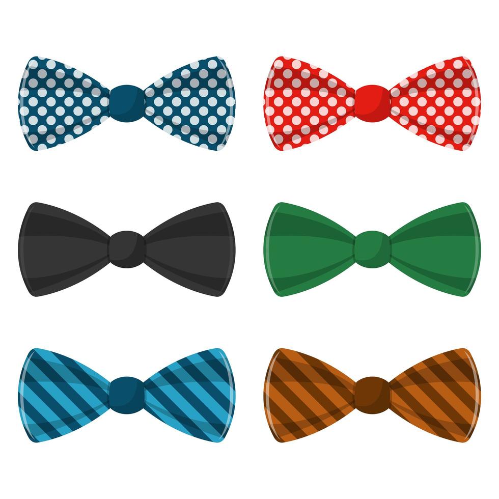 Stylish bow tie  vector