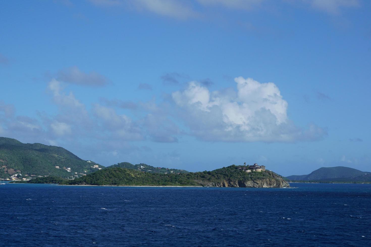 View of the British Virgin Islands photo