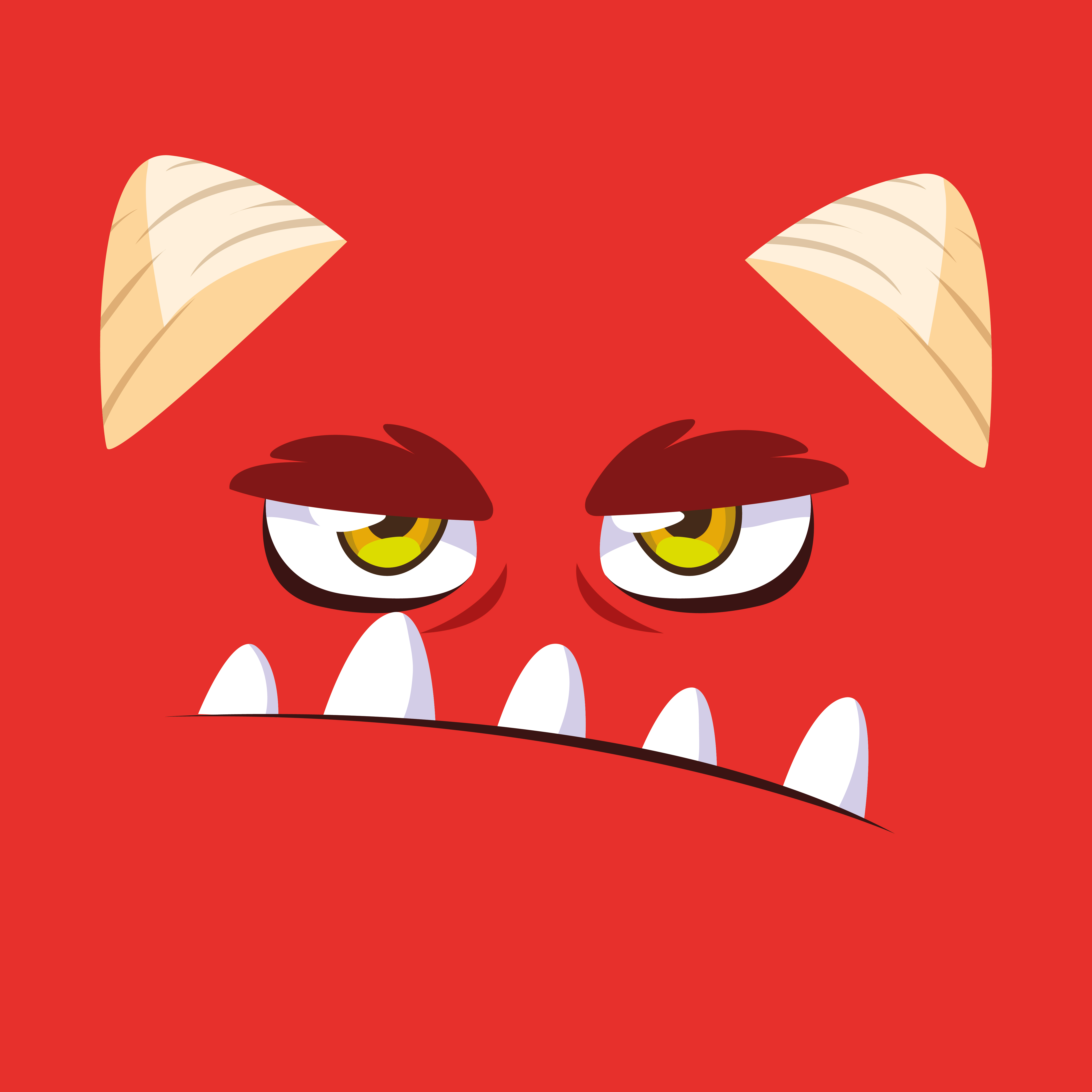 Red monster cartoon design icon 1272043 Vector Art at Vecteezy Red monster cartoon design icon 1272043 Vector Art at Vecteezy