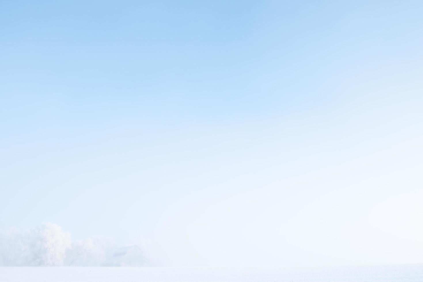 cielo de invierno blanco foto