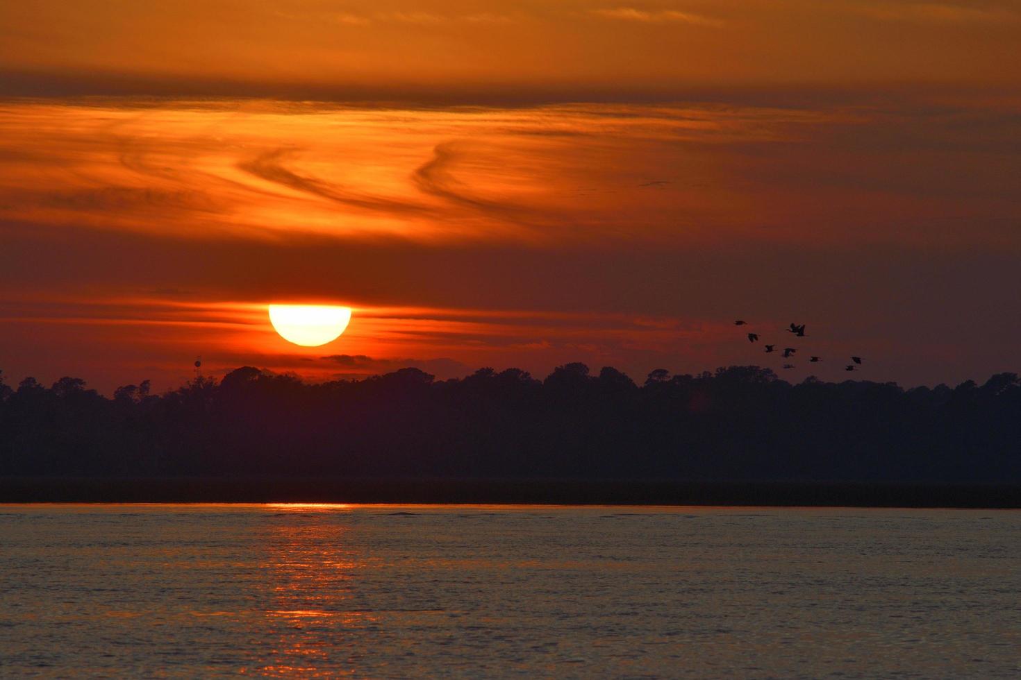 atardecer en florida foto