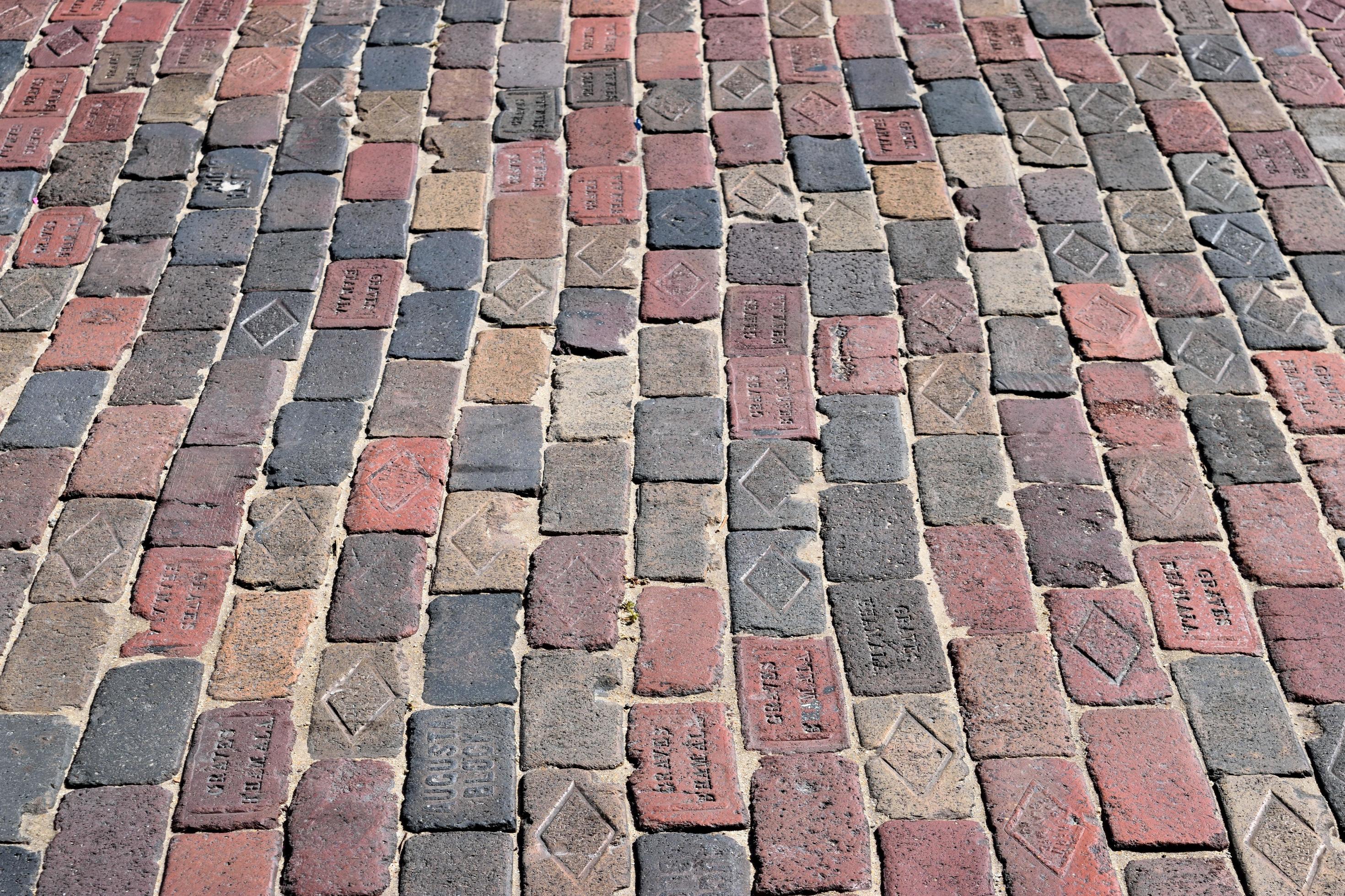 Old brick road 1307673 Stock Photo at Vecteezy