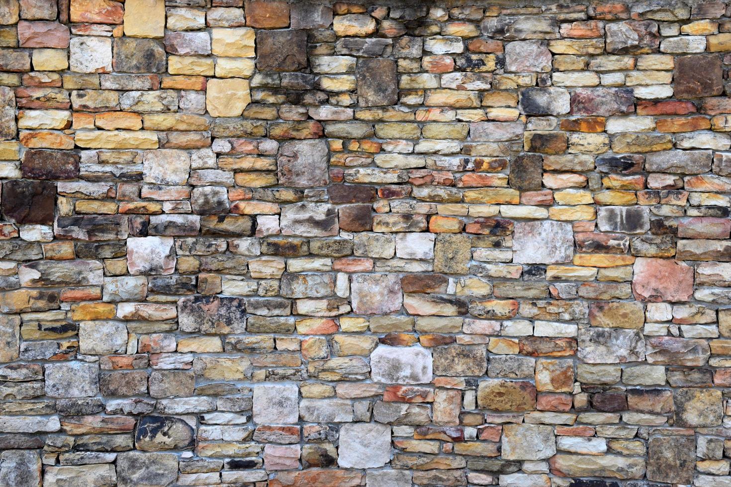 fondo de pared de piedra foto