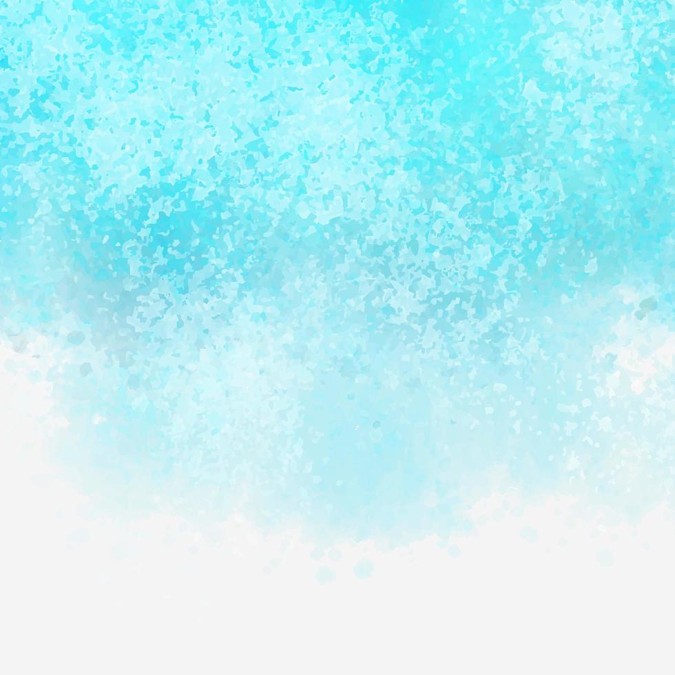 Aqua colored watercolor texture vector