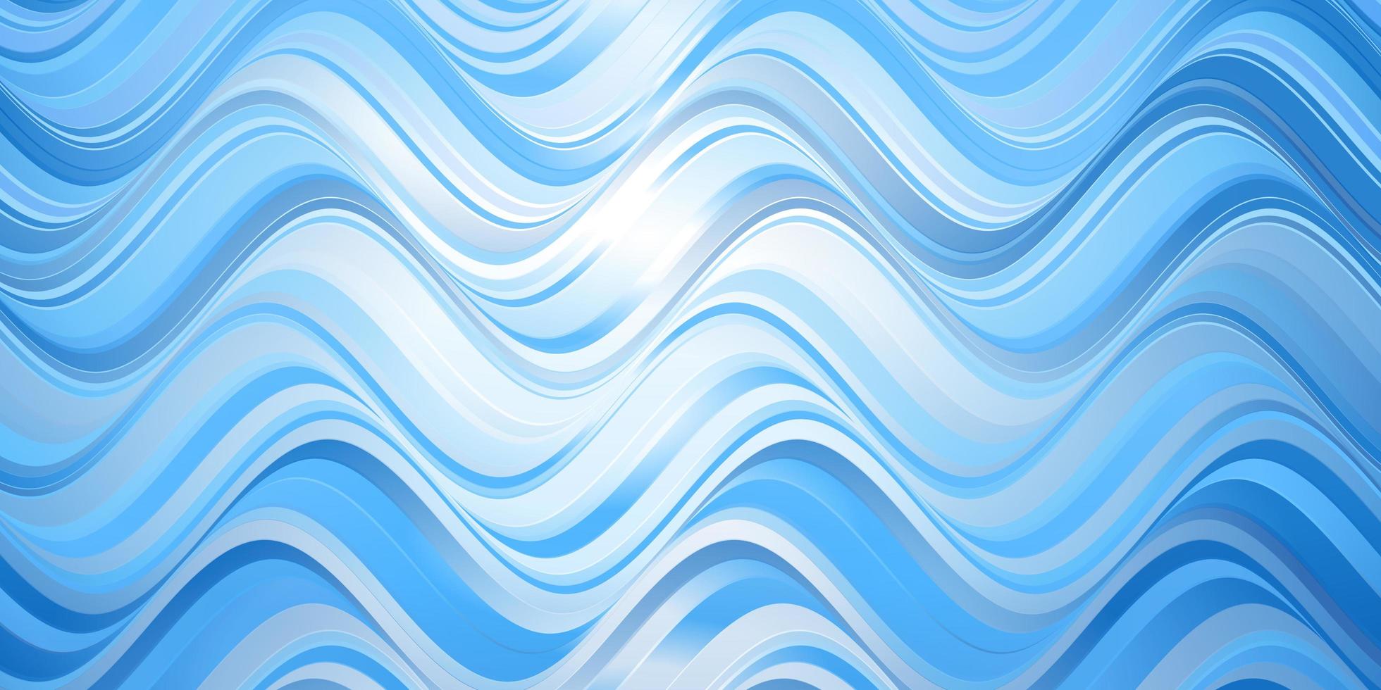 banner de ondas abstractas vector