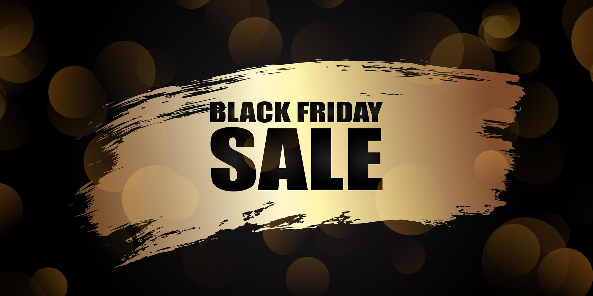 Black Friday sale banner  vector