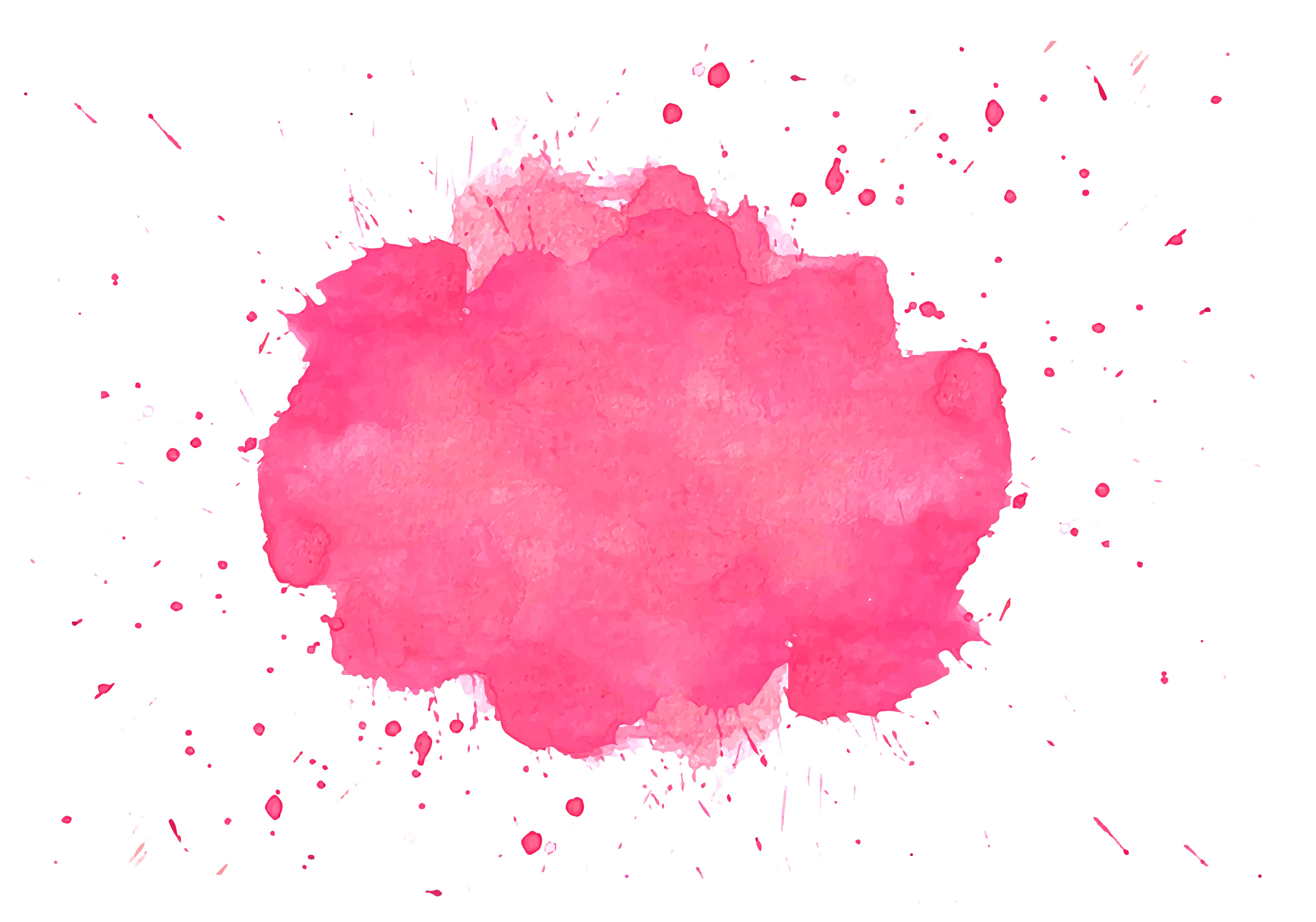 Beautiful Soft Pink Watercolor Splash Vector Art At Vecteezy | My XXX ...