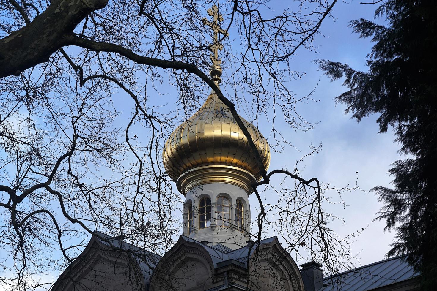 Orthodox church in Baden Baden photo