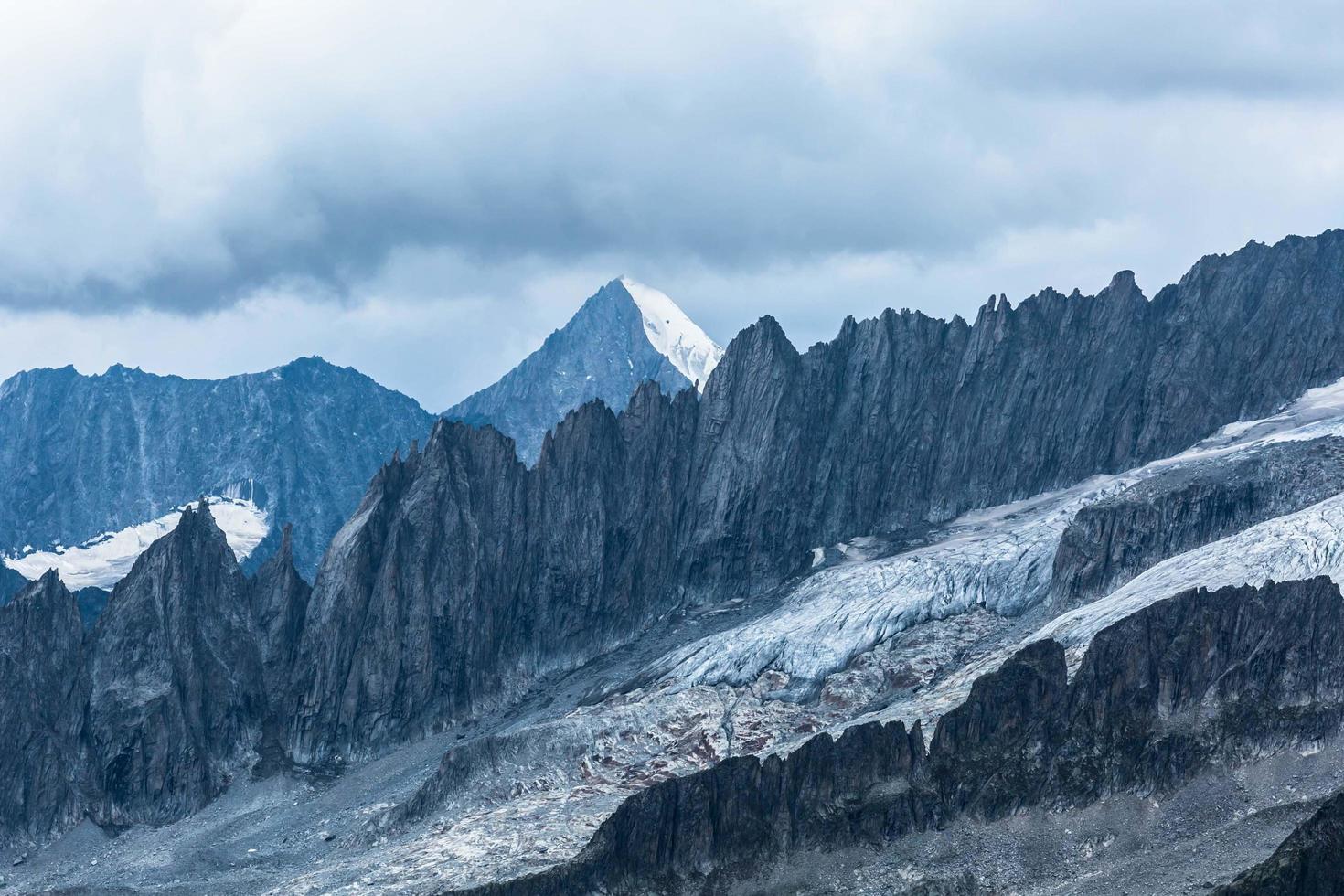 Glaciar Aletsch en Suiza foto