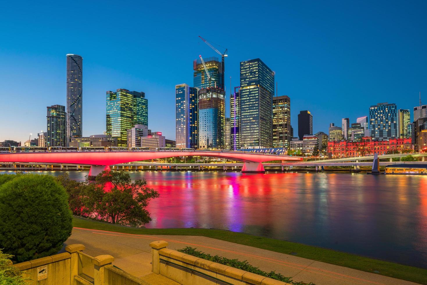 Brisbane city skyline  photo