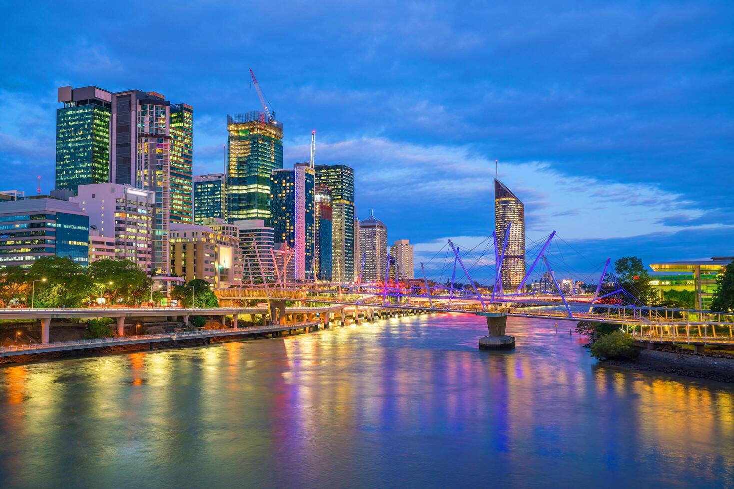 ciudad de brisbane, australia foto