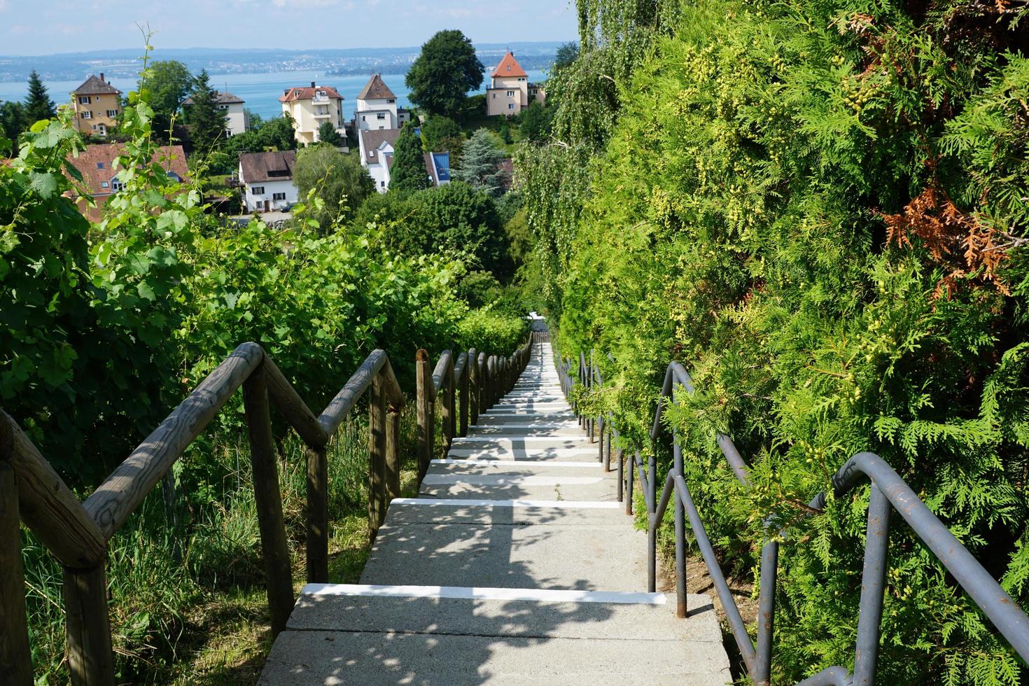 escaleras en meersburg foto