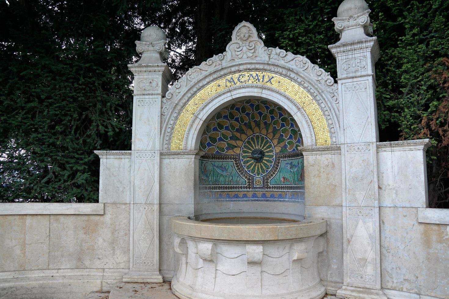 Fountain in Zurich photo