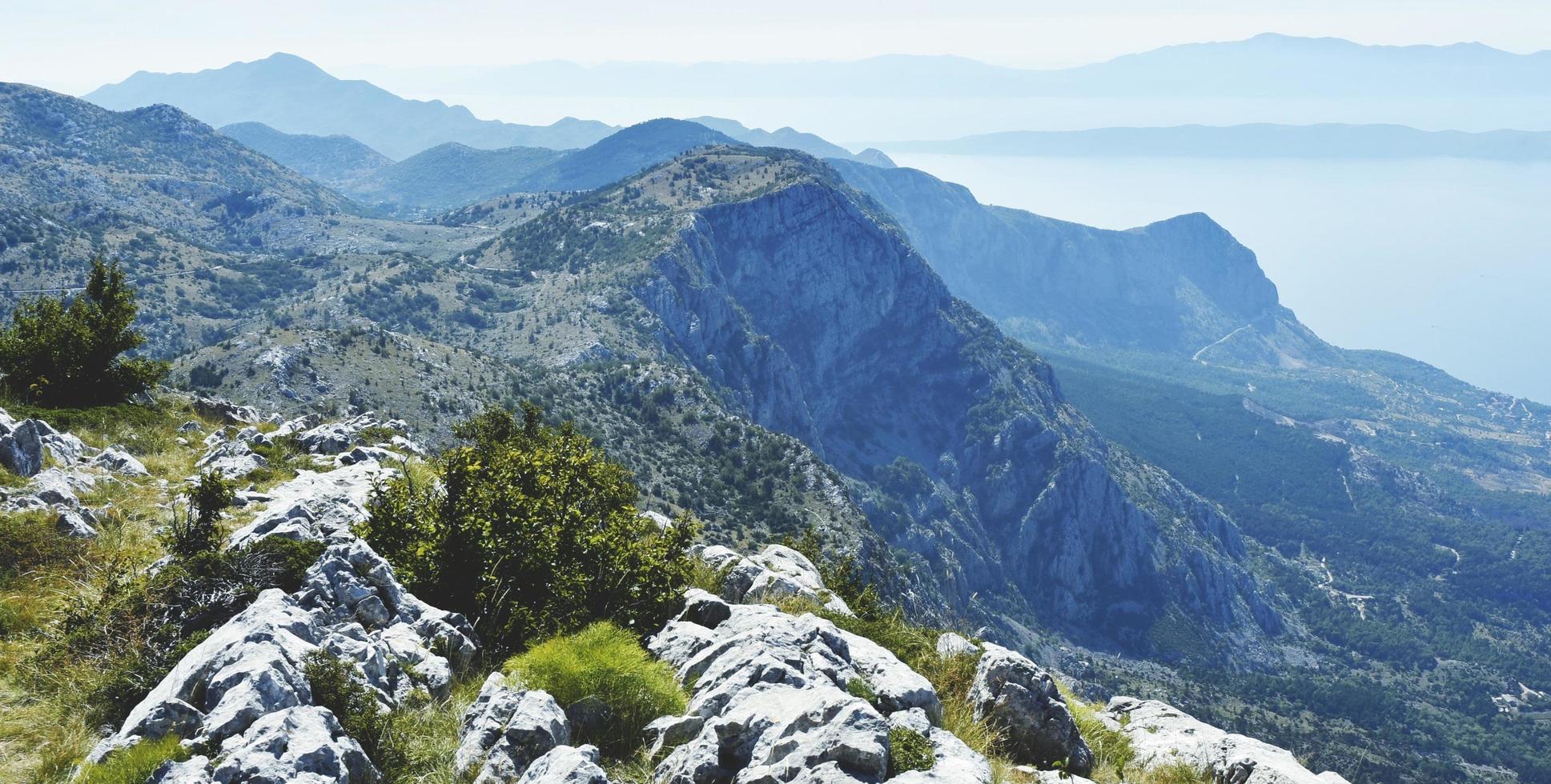 Croatia mountain landscape photo