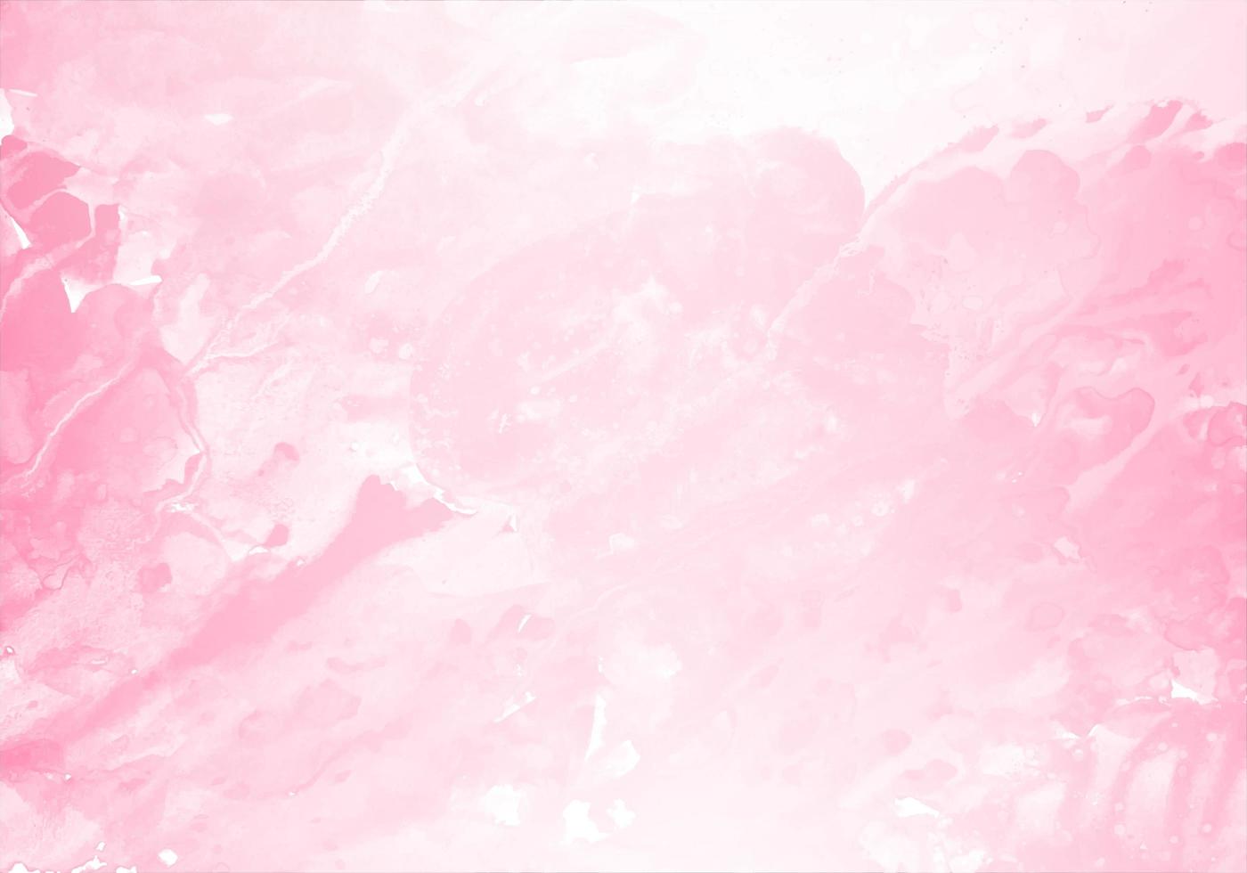 Abstract light pink splash watercolor texture vector