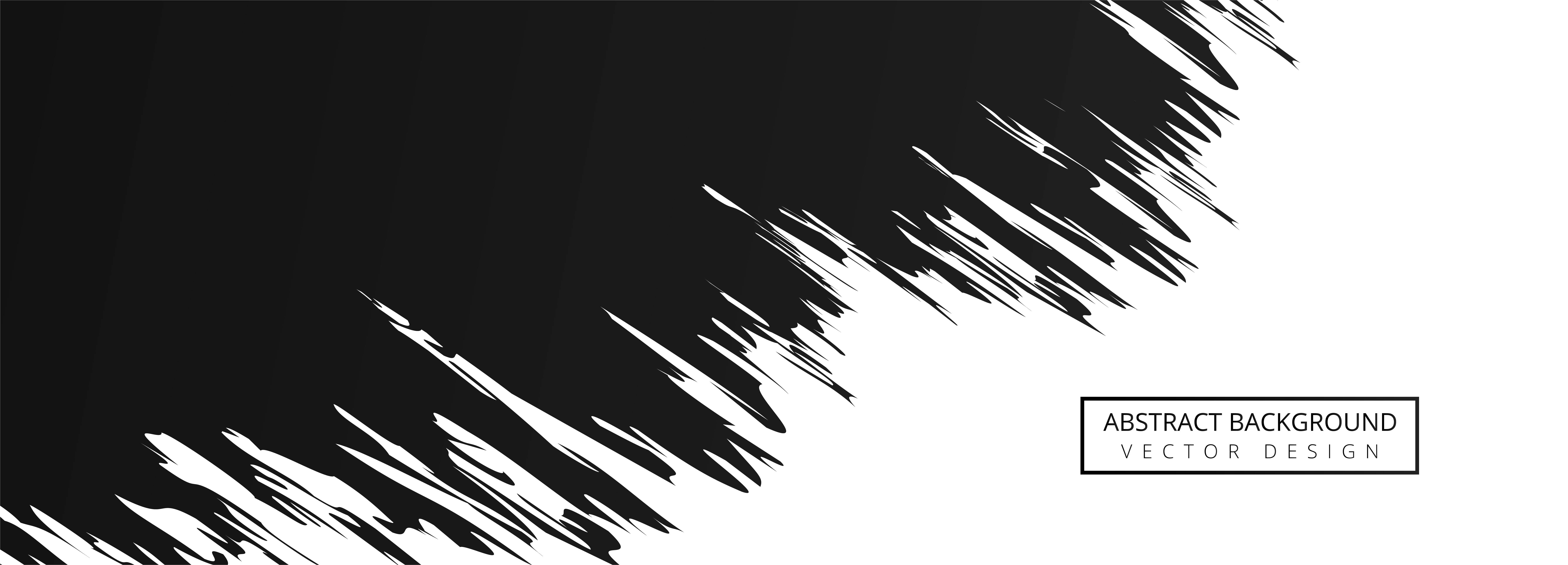 Black Banner Background