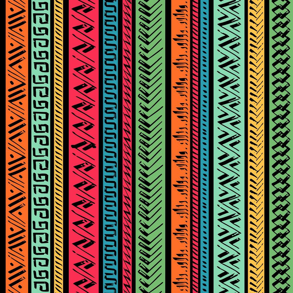 Ethnic Seamless Pattern vector