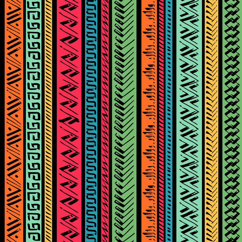 Ethnic Seamless Pattern vector