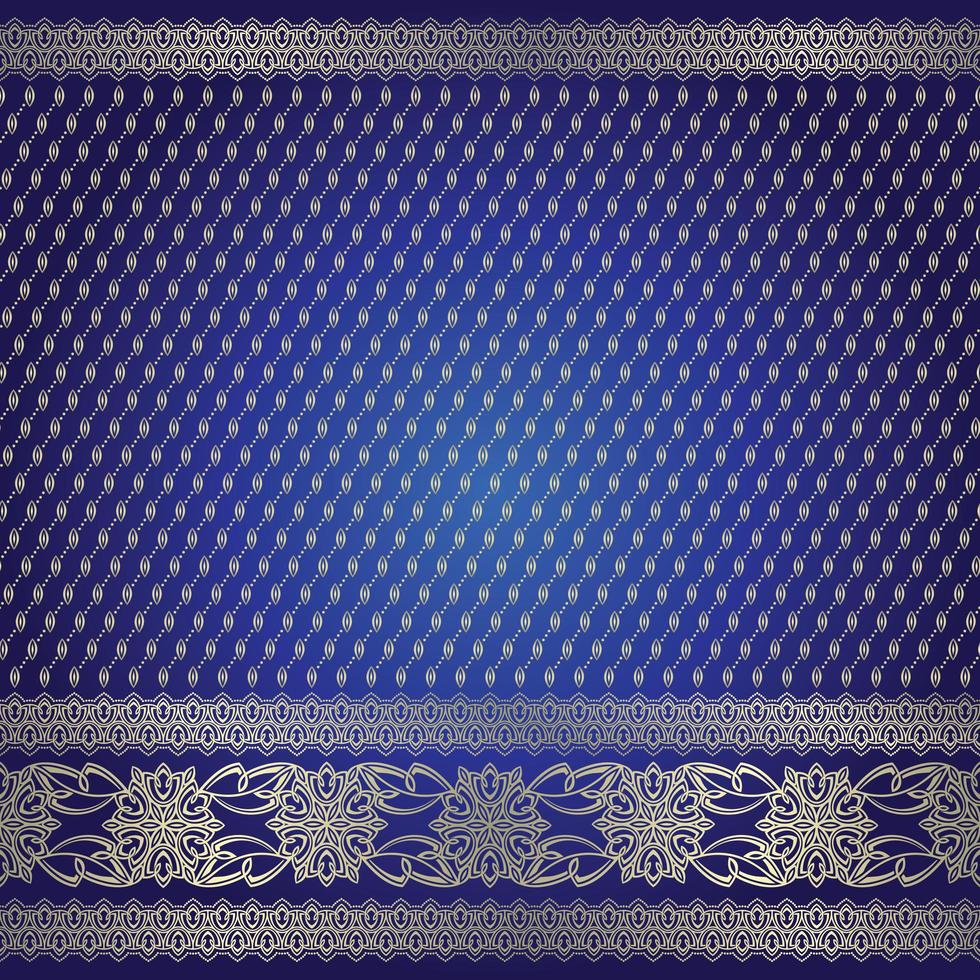 Indian-style background pattern vector