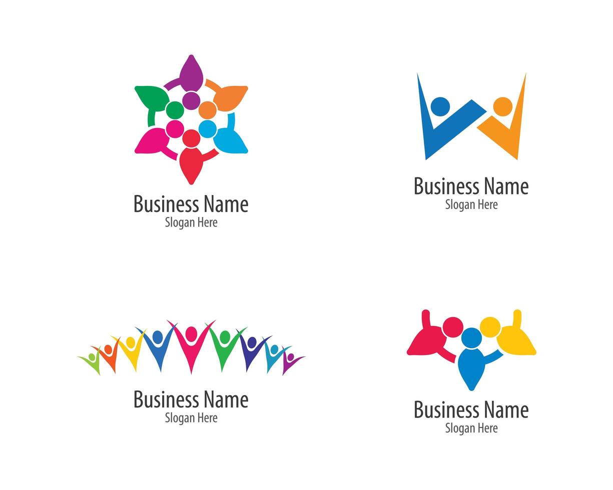 Community logo se vector