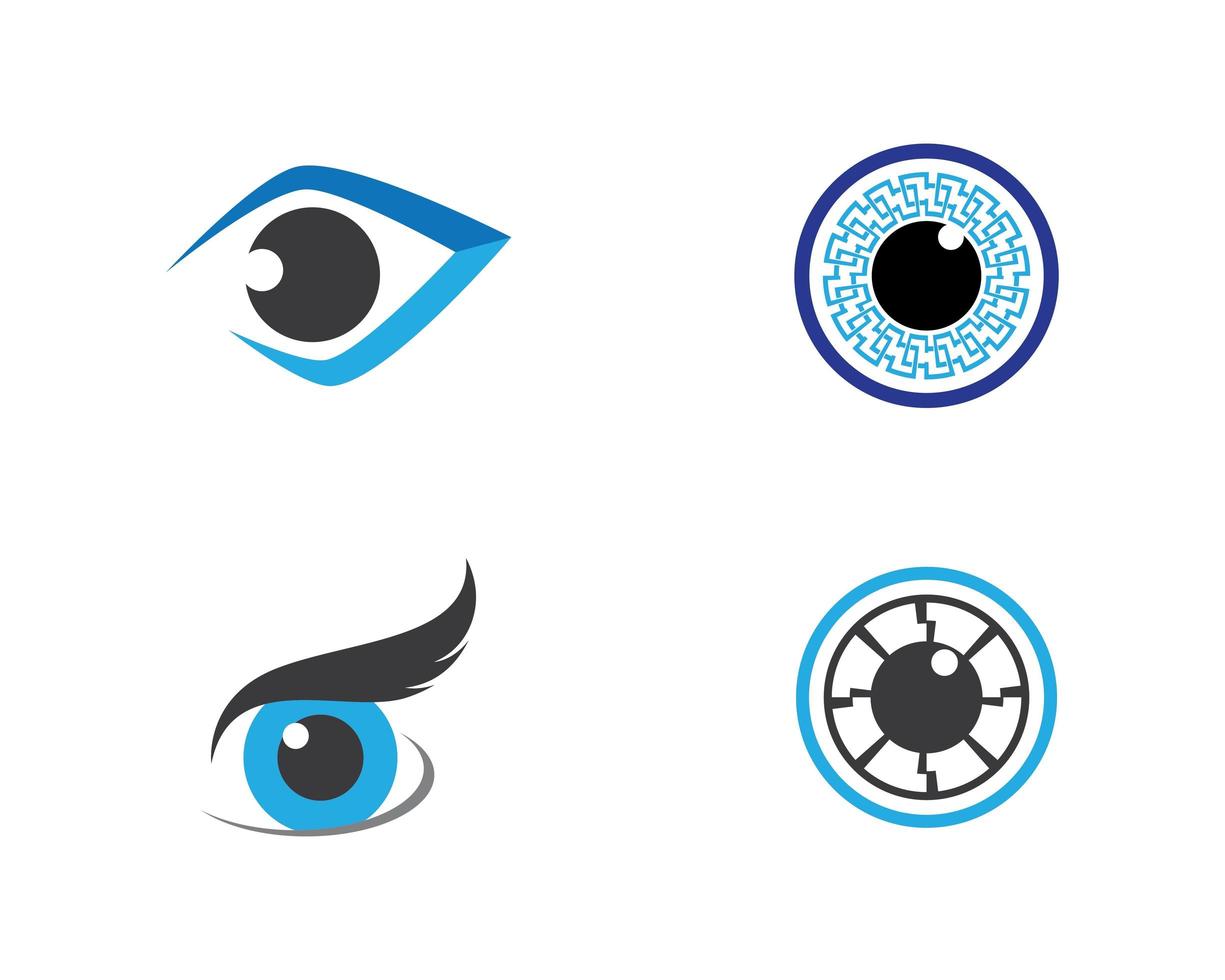 Eye logo template  vector