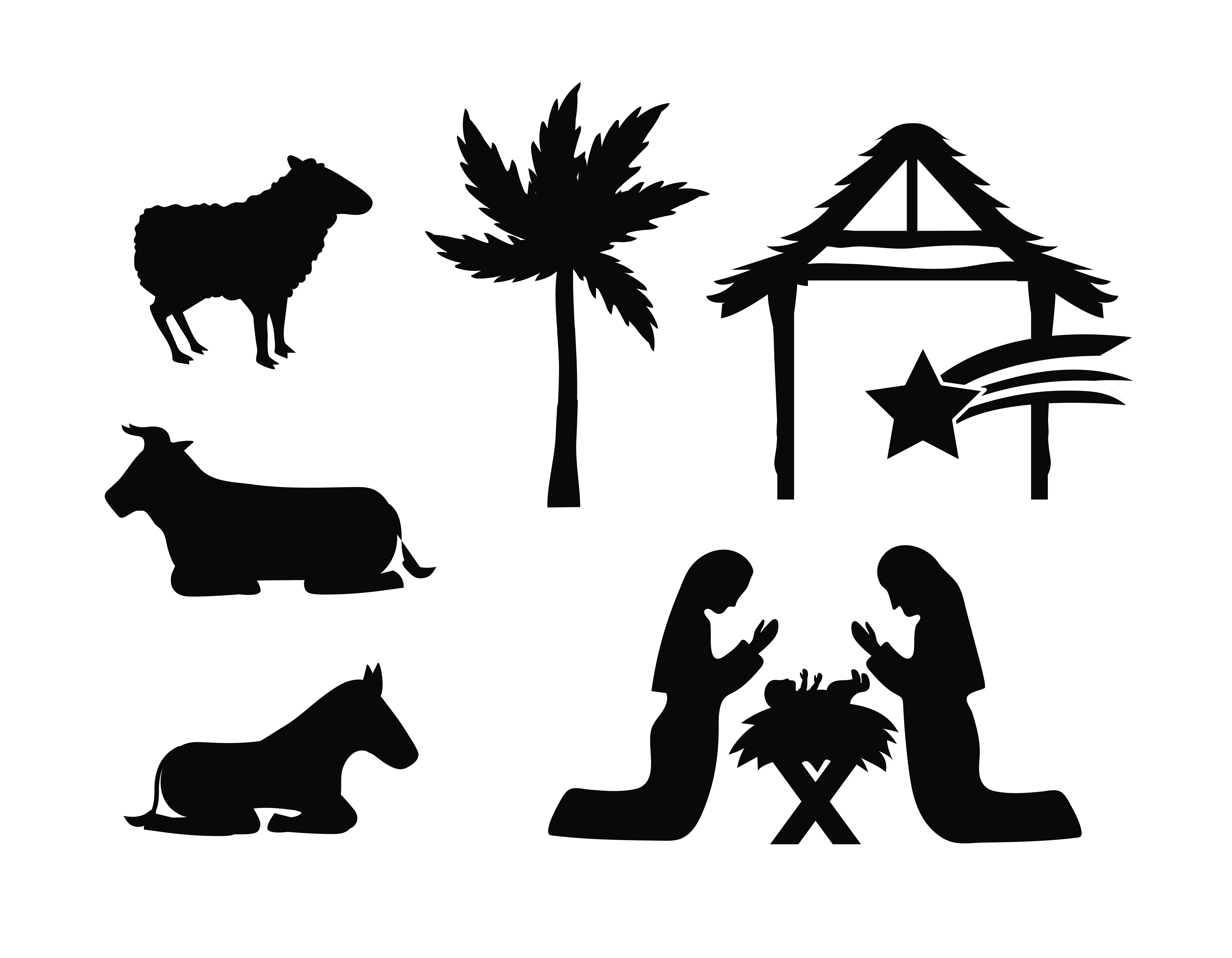 Nativity Silhouette Vector Art, Icons, and Graphics for Free Download Nativity Silhouette Vector Art, Icons, and Graphics for Free Download