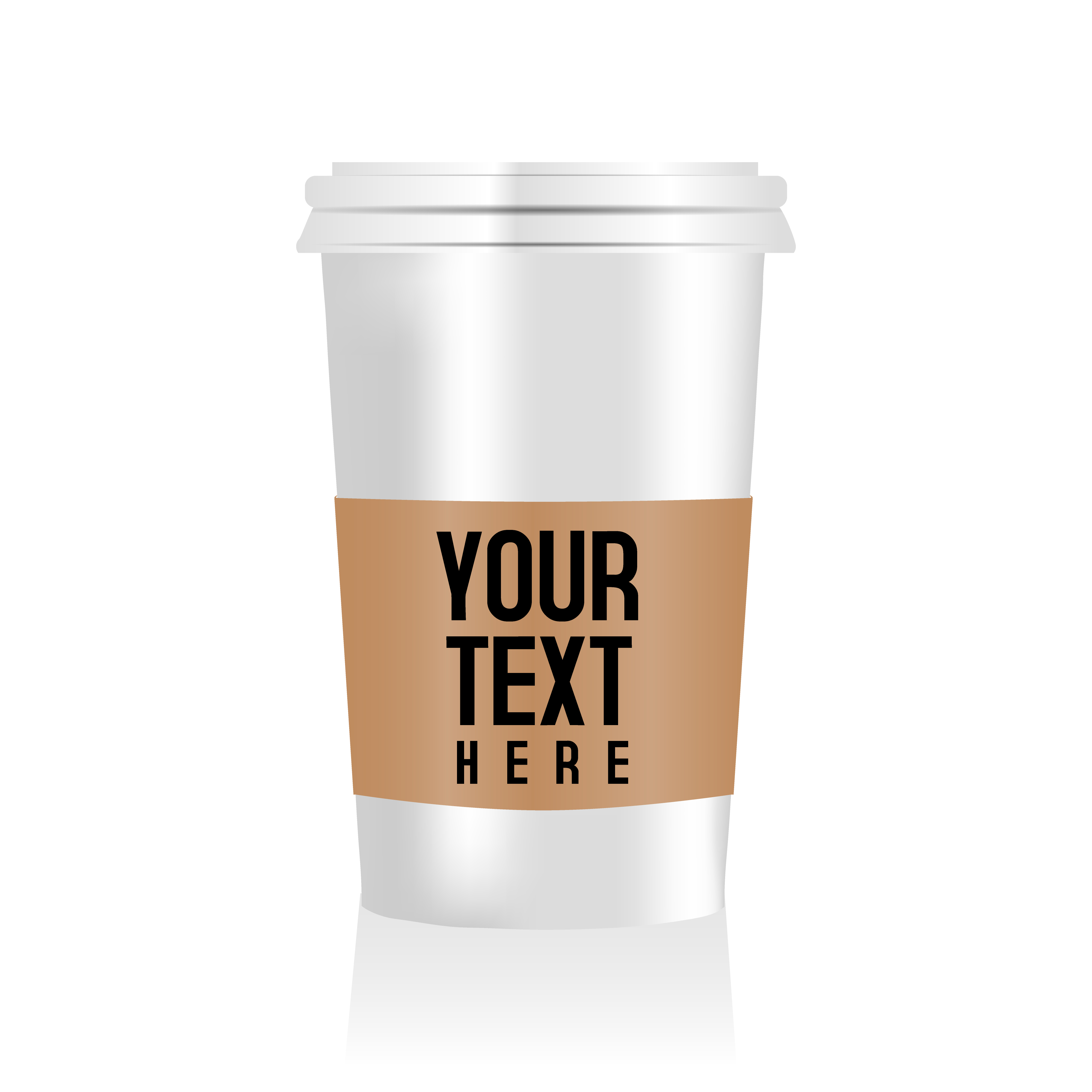 Download Realistic blank coffee cup for packaging mockup - Download ...