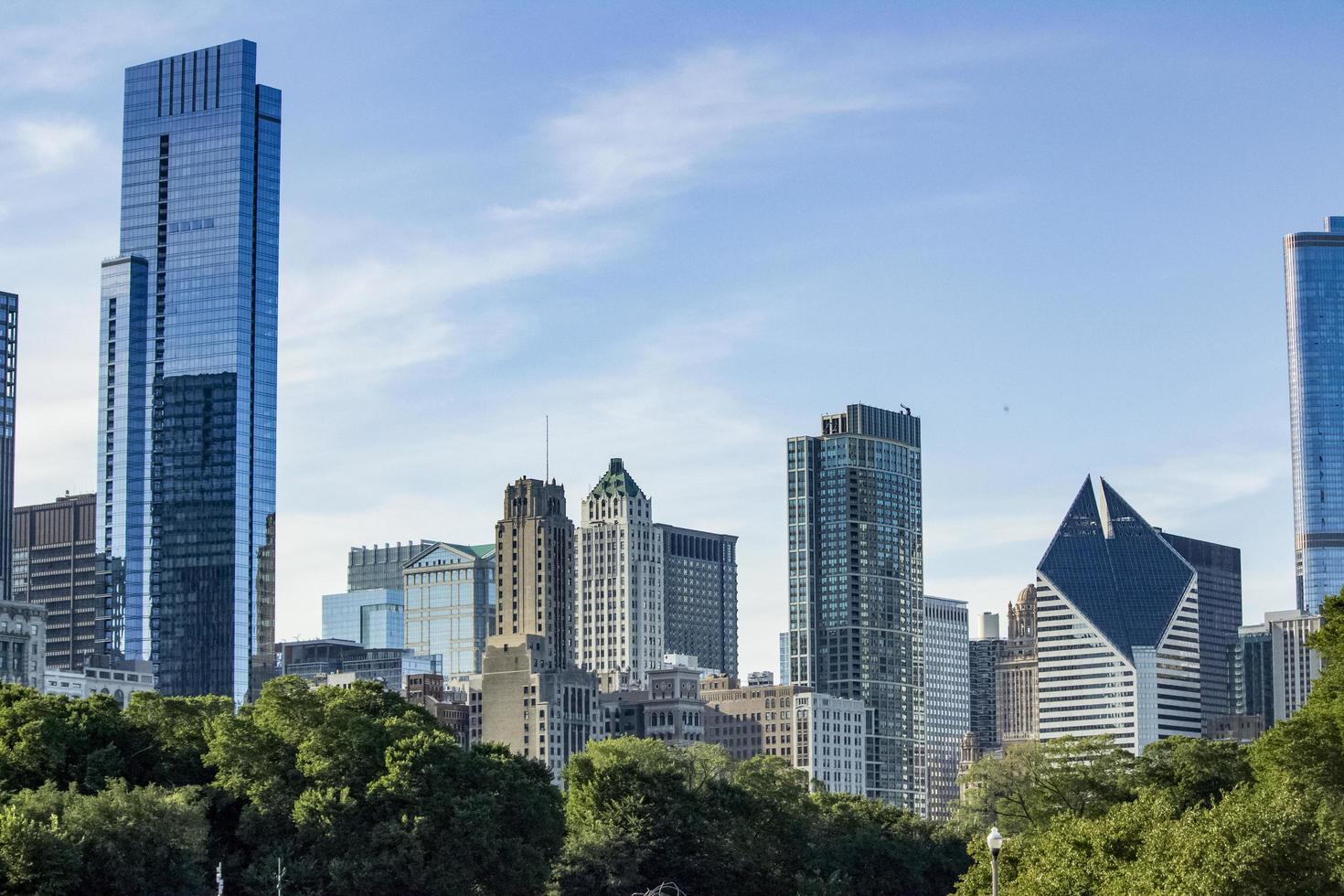 Gray high-rise buildings photo