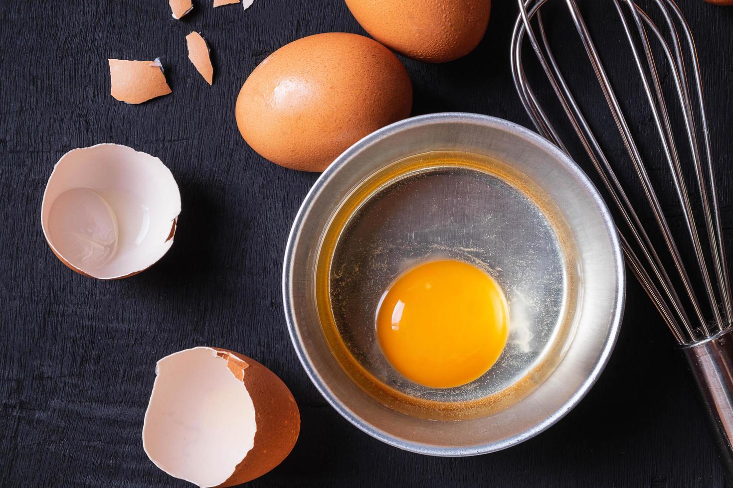 Yolks and egg protein 1312807 Stock Photo at Vecteezy