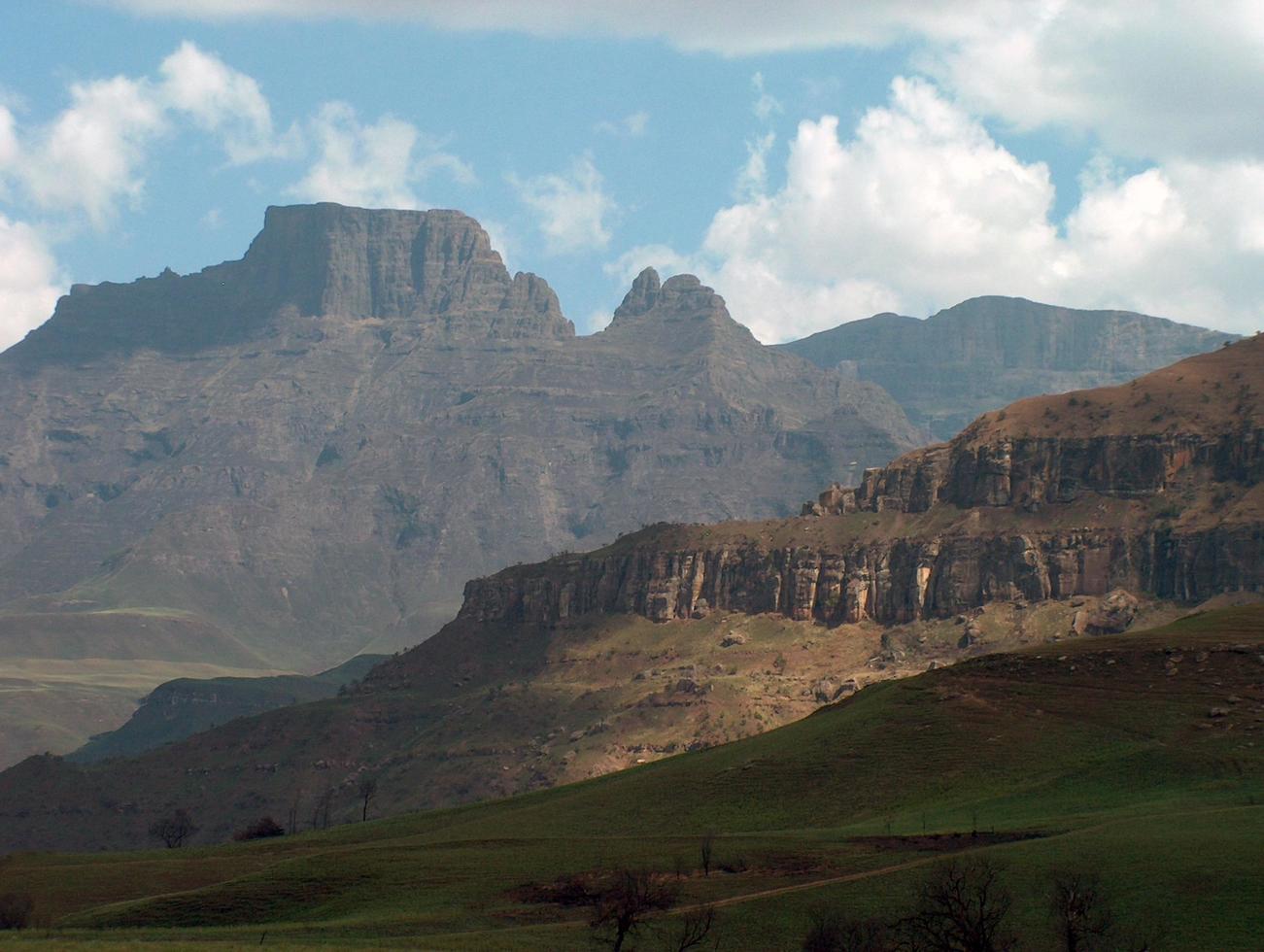 drakensburg, sudáfrica foto