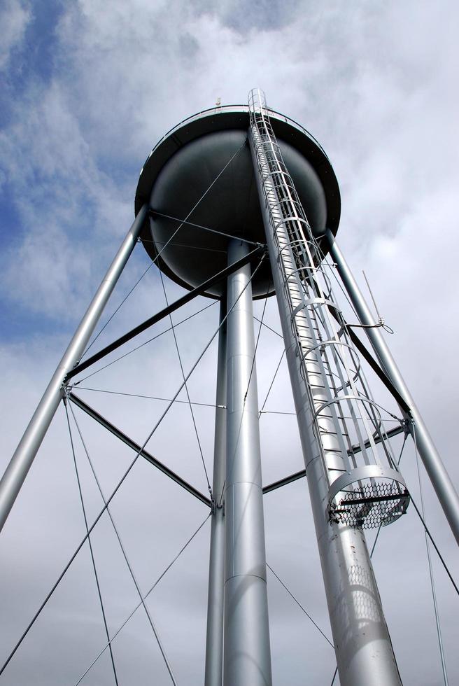 Steel water tower photo