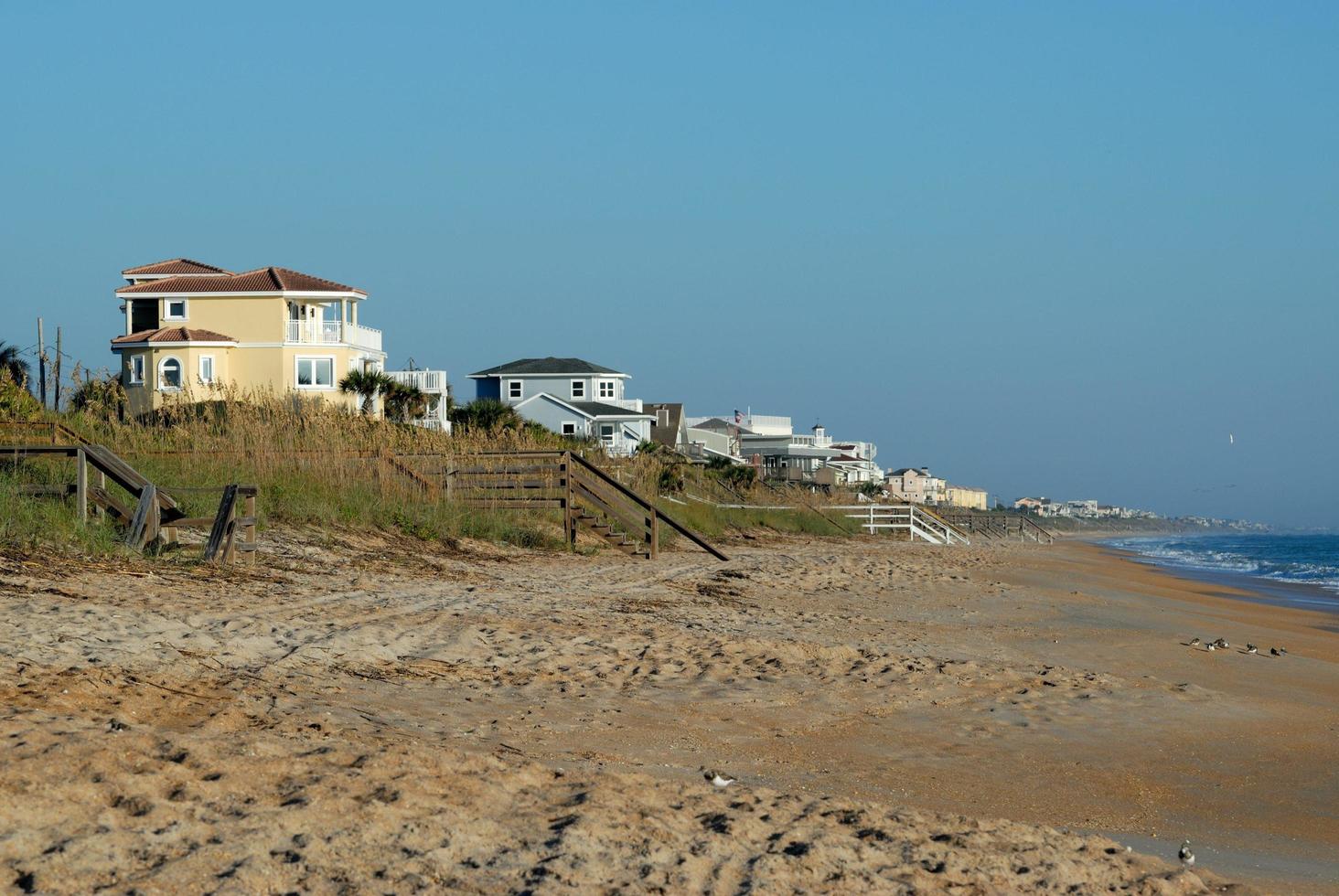 Beach homes in Florida photo