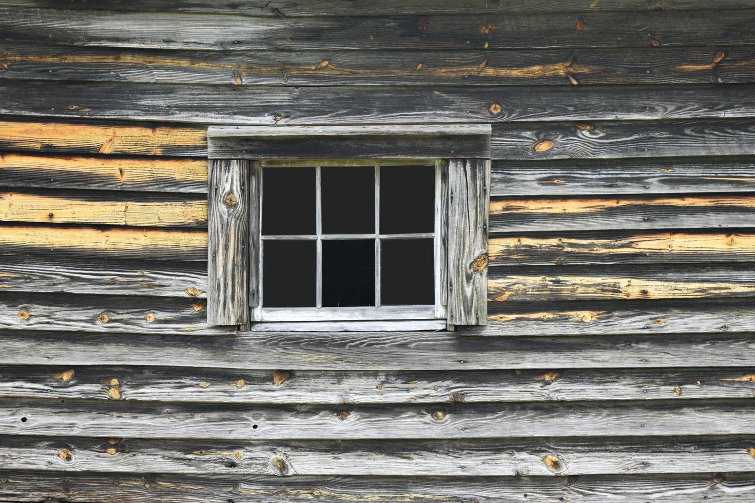 Old wooden wall photo