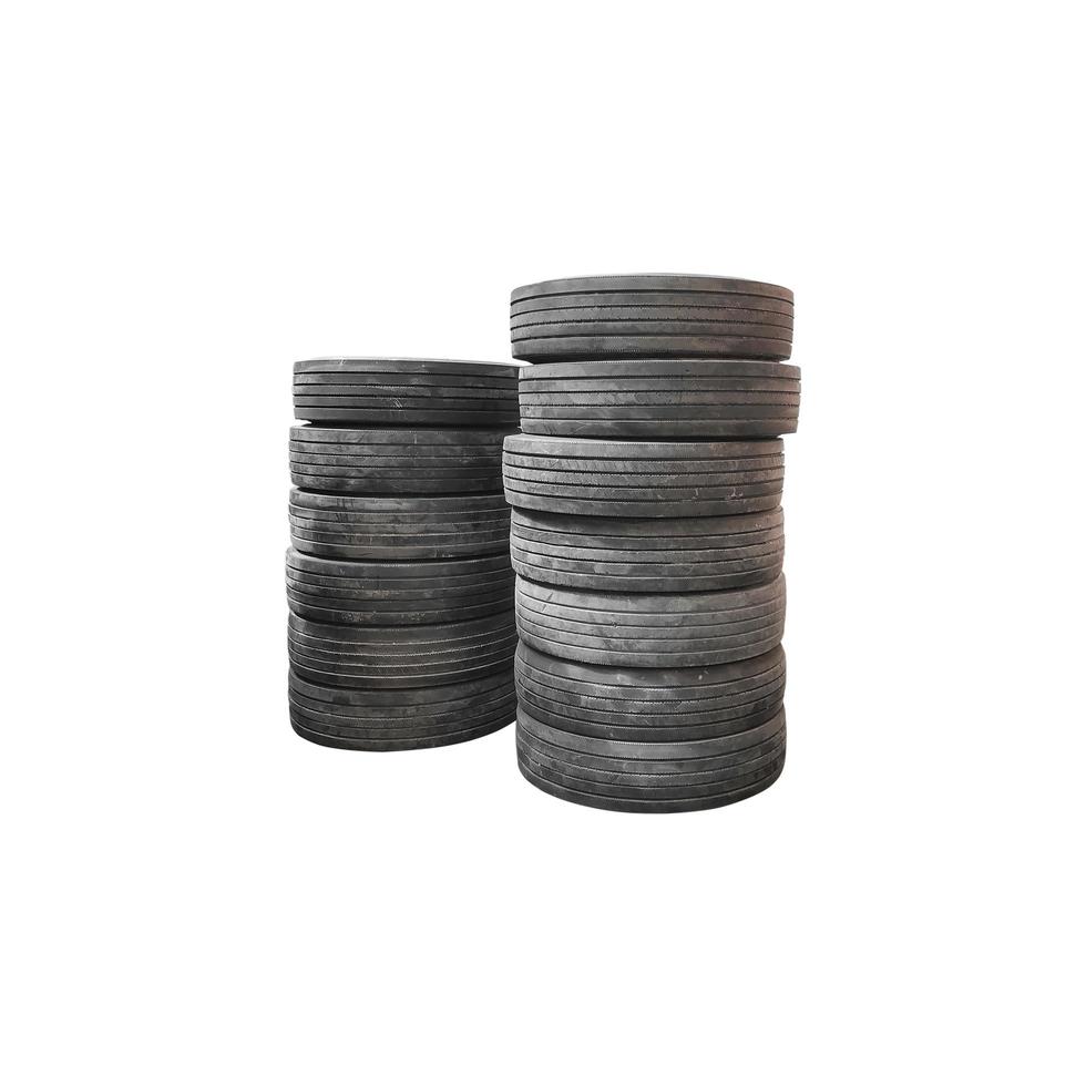 Pile of tires photo