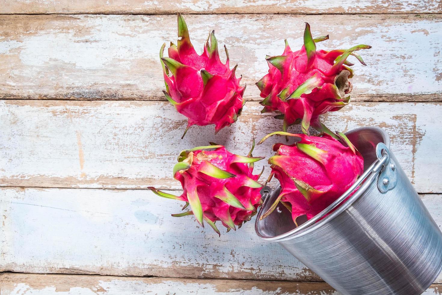 Healthy dragon fruit photo